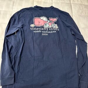 Vineyard Vines Blue Crew Neck Tee
